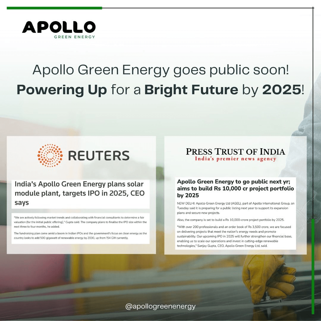 Apollo Green Unlisted Shares: Roadmap To Sustainability